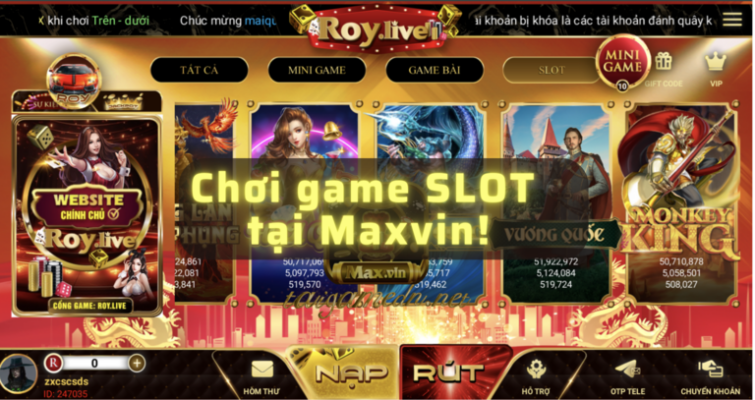 Game Slot Tại Maxvin